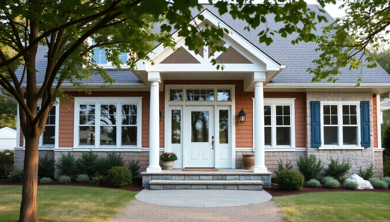 Explore the beautifully designed Cape Style Home In-Law Addition, featuring a modern suite and welcoming porch.