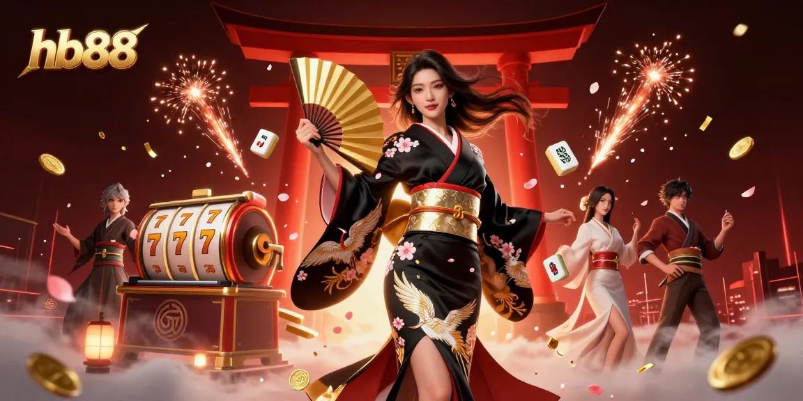 Experience hb88's exciting slot action with elegant characters and dynamic casino elements.