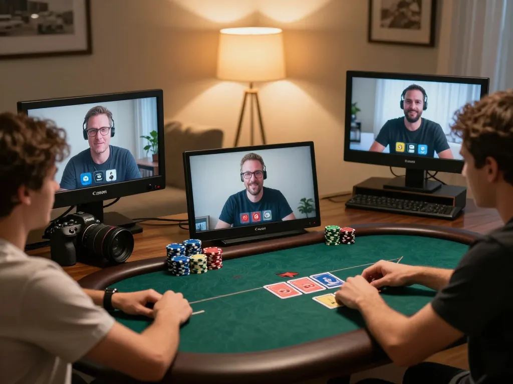 Engaging online poker gameplay scene showcasing strategic moves and player interaction at bet88com.