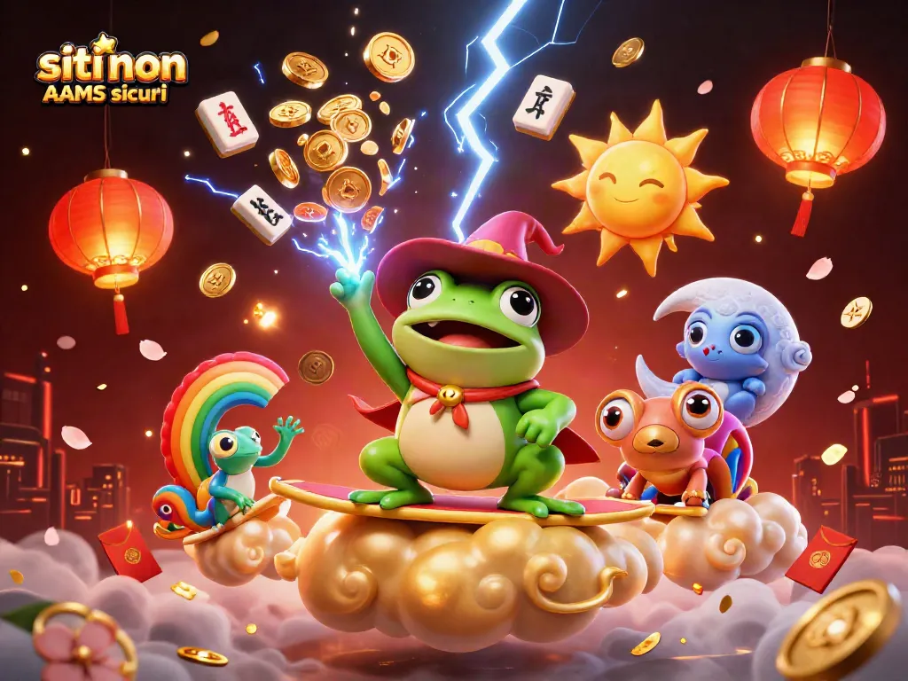 Gioca nei siti non AAMS sicuri, con una calamità di monete d'oro e giochi luminescenti.