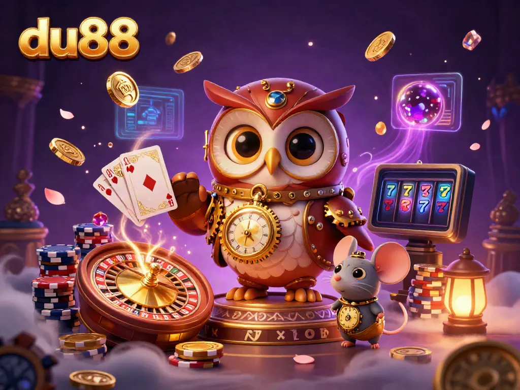 Experience thrilling gameplay at du88 with unique casino scenes featuring vibrant characters and engaging elements.