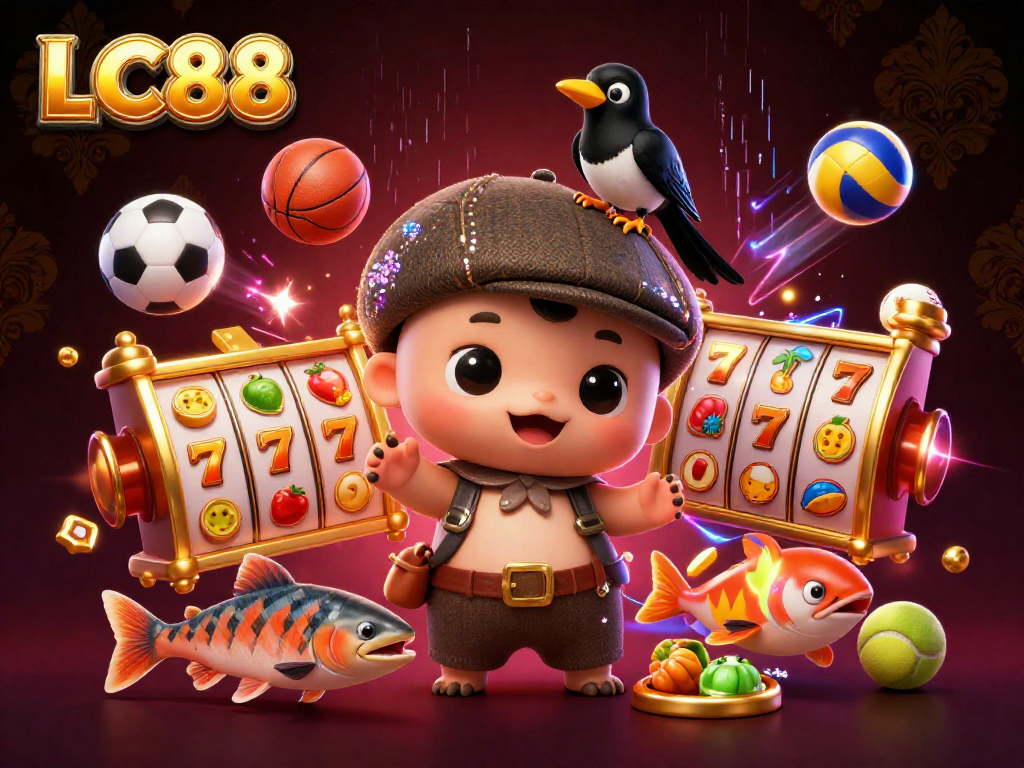 Experience the excitement of LC88 as Nessie shines in a playful casino adventure.