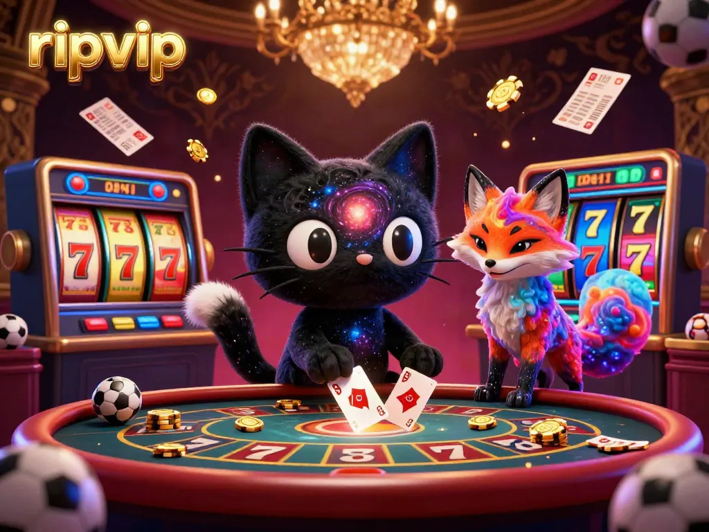 Engage in thrilling games at ripvip, where cosmic elements meet vibrant casino action.