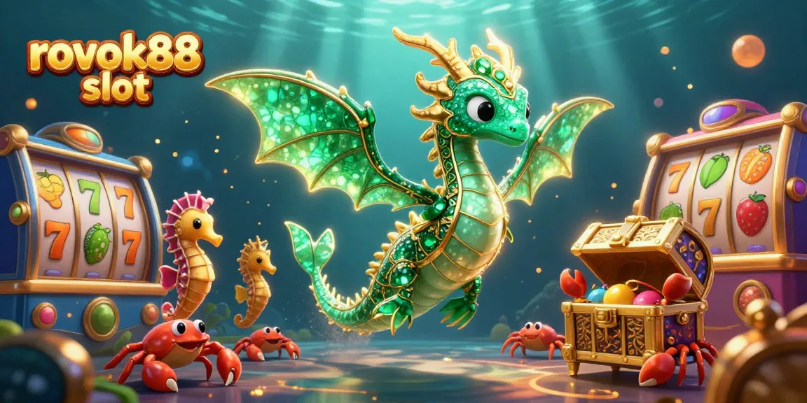 Experience thrilling gameplay with the ultra-detailed rokok88 slot scene featuring vibrant slot reels and lively characters.