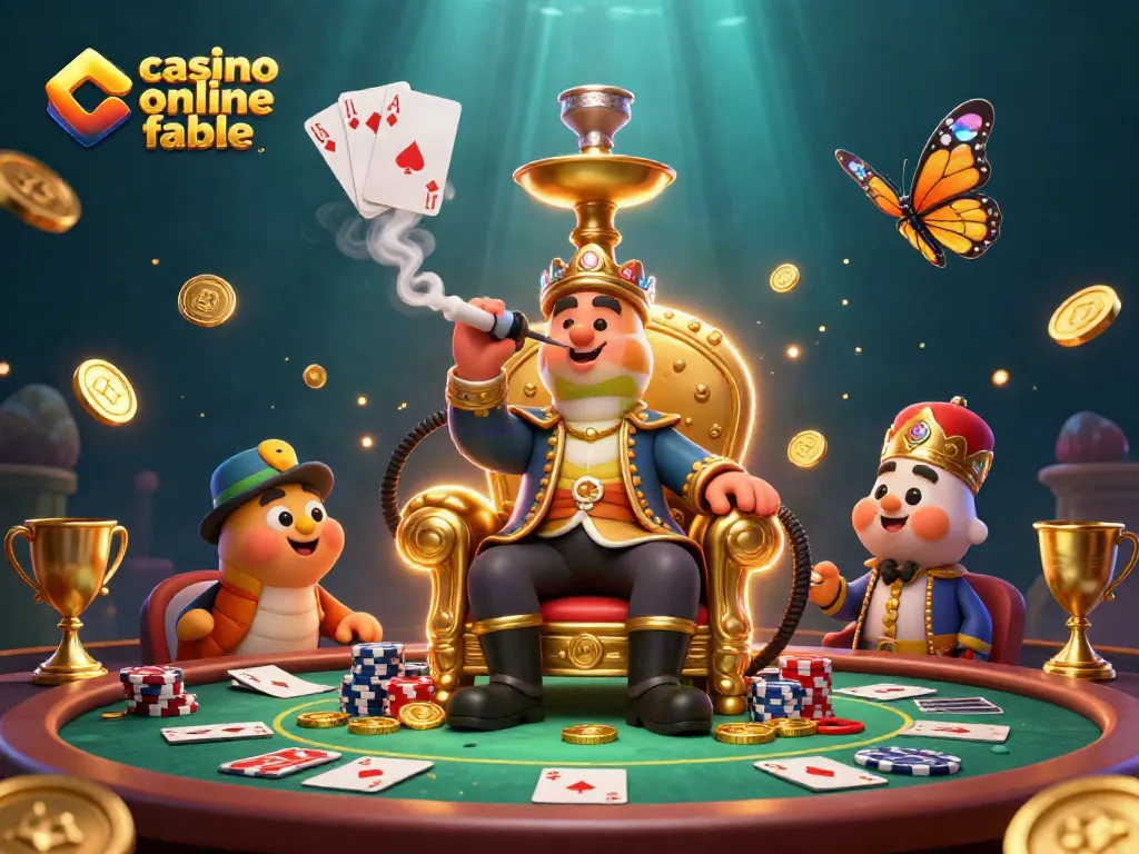 Juega en un casino online fiable con imágenes de póker emocionantes y personajes vibrantes.