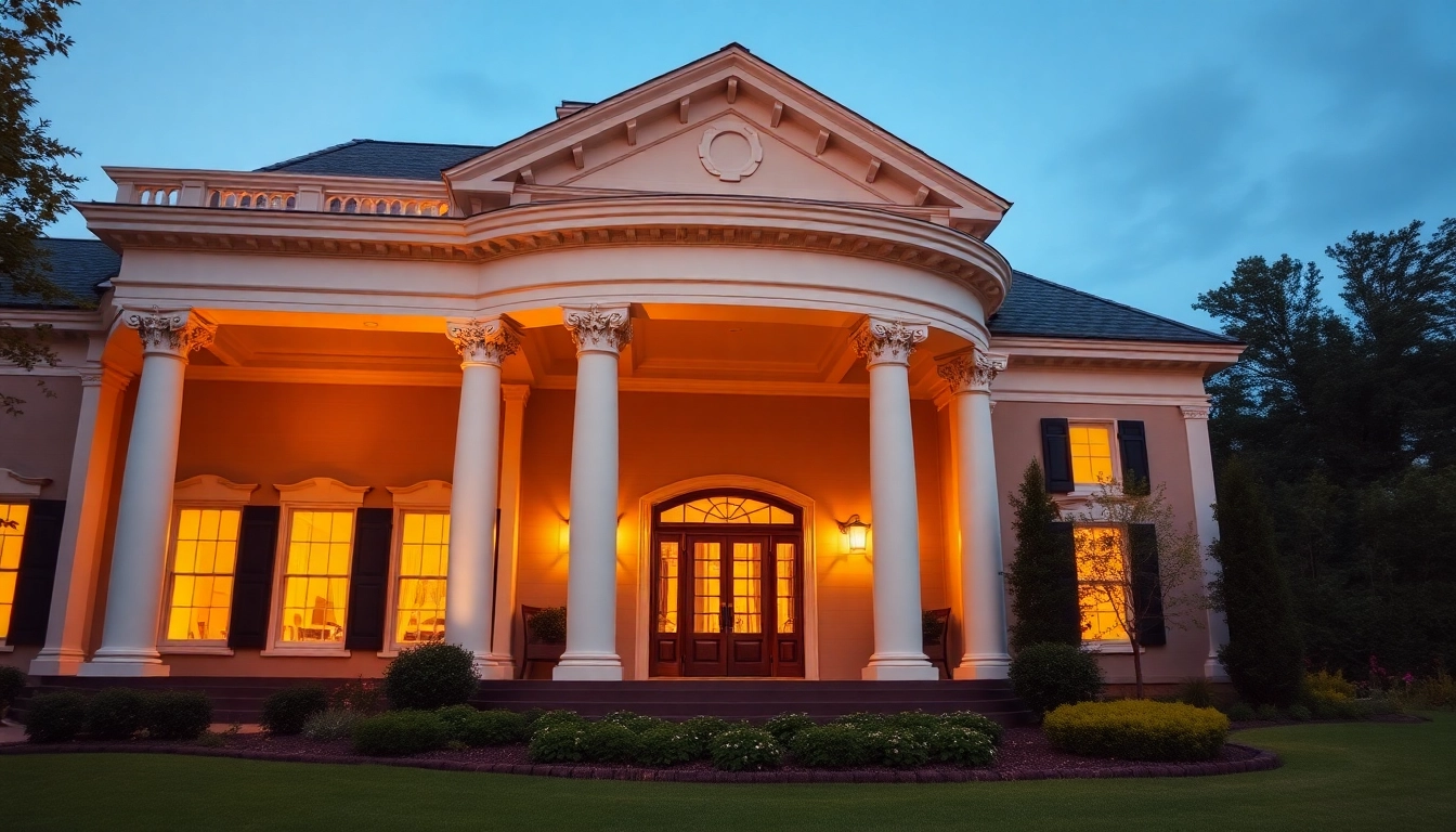 Showcasing a beautiful colonial addition highlighting classic architecture with elegant details.