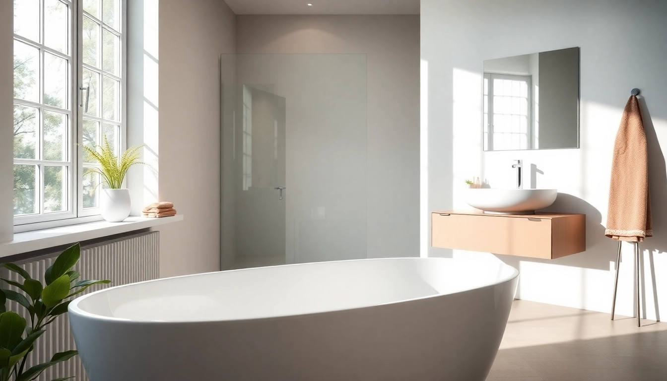 Elegante Sanitärausstattung von Sonni Sanitär in modernem Badezimmerstil