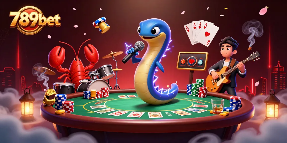 Experience the excitement of 789bet in an underwater casino with dynamic characters and vibrant game elements.